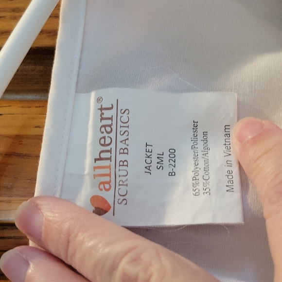 Allheart Scrub Jacket - Picture 3 of 7